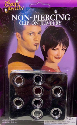 Clip On Body Piercing Jewel