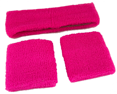 80er svedbånd neon pink