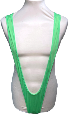 Mankini, neon-grøn