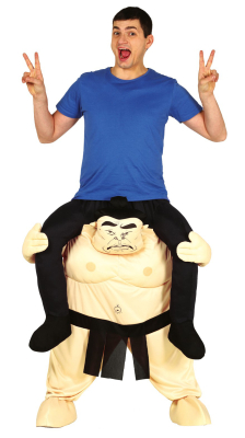 Sumo bryder step-in kostume