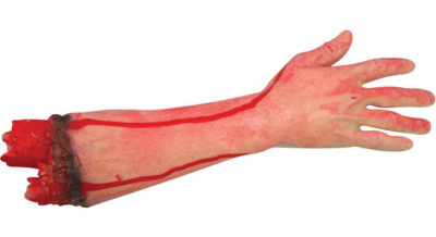 Blodig arm, 45 cm