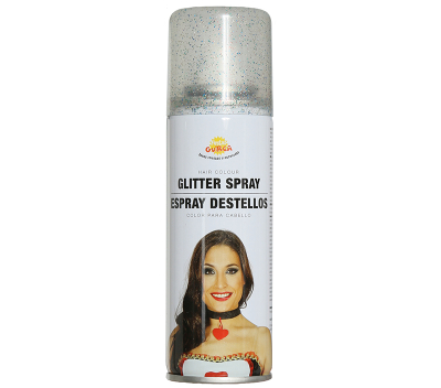 Hårfarve glitter multifarvet