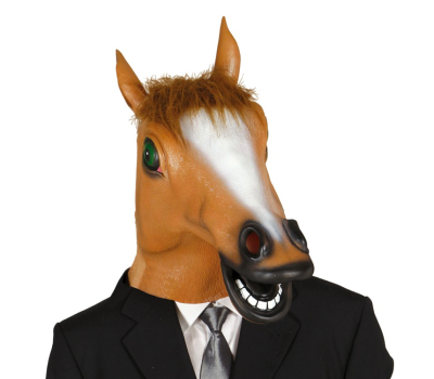 Hestehoved maske