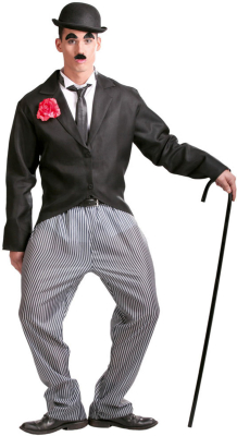 Chaplin-kostume, one size