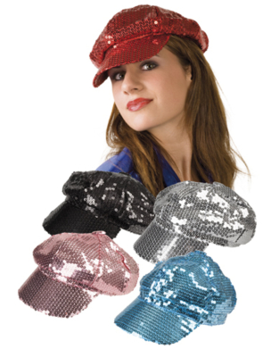 Cap glitter, ass. farver