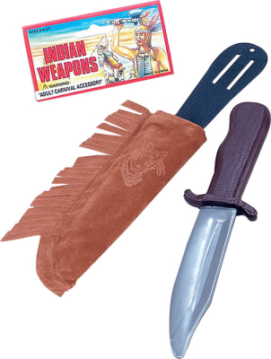 Indianer kniv med skede