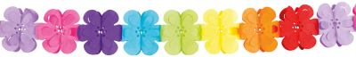 Guirlande blomst 4 m