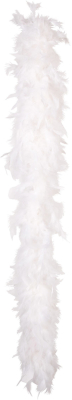 Fjerboa 50 g, hvid