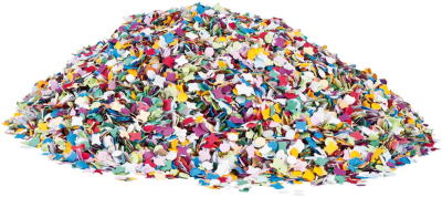 Konfetti, 400 gram