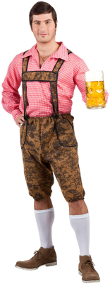 Tyroler / lederhosen kostume, 50/52