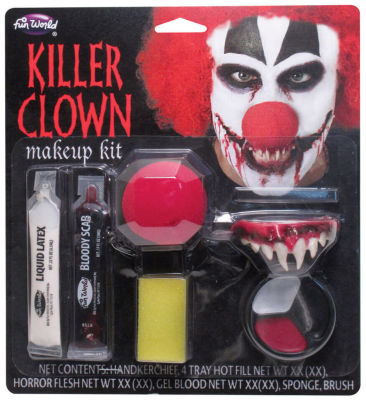 Killer Clown makeup kit