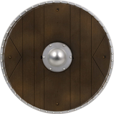 Vikingeskjold plast ø 40 cm