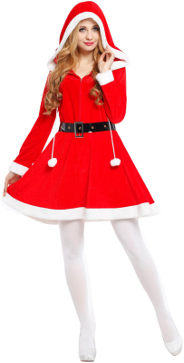 Pretty Ms. Santa m/hætte, M