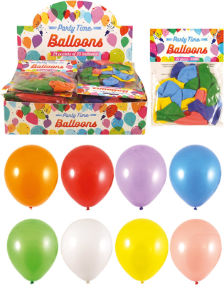 Balloner 23 cm 20-pak