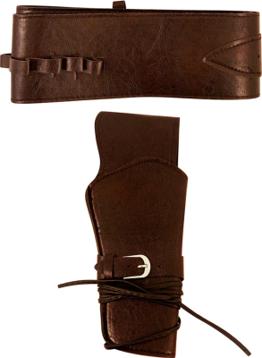Cowboybælte m/pistolhylster