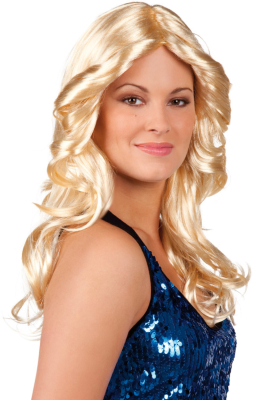 Disco doll paryk, blond