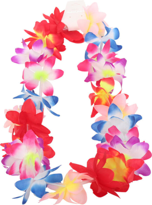 Hawaii krans luksus, multifarvet