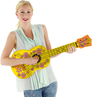 Oppustelig ukulele, 80 cm