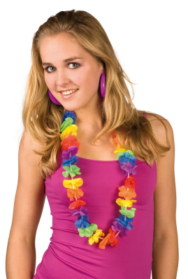 Hawaiikæde regnbue