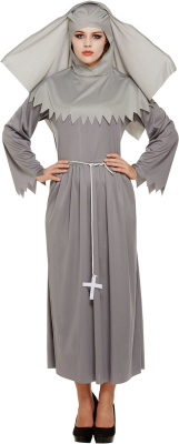 Spøgelses-nonne kostume